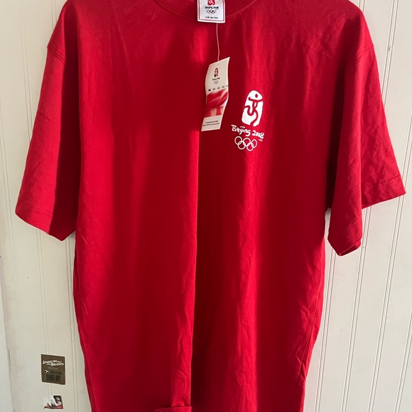 Red Olympic T-Shirt - Picture 1 of 5